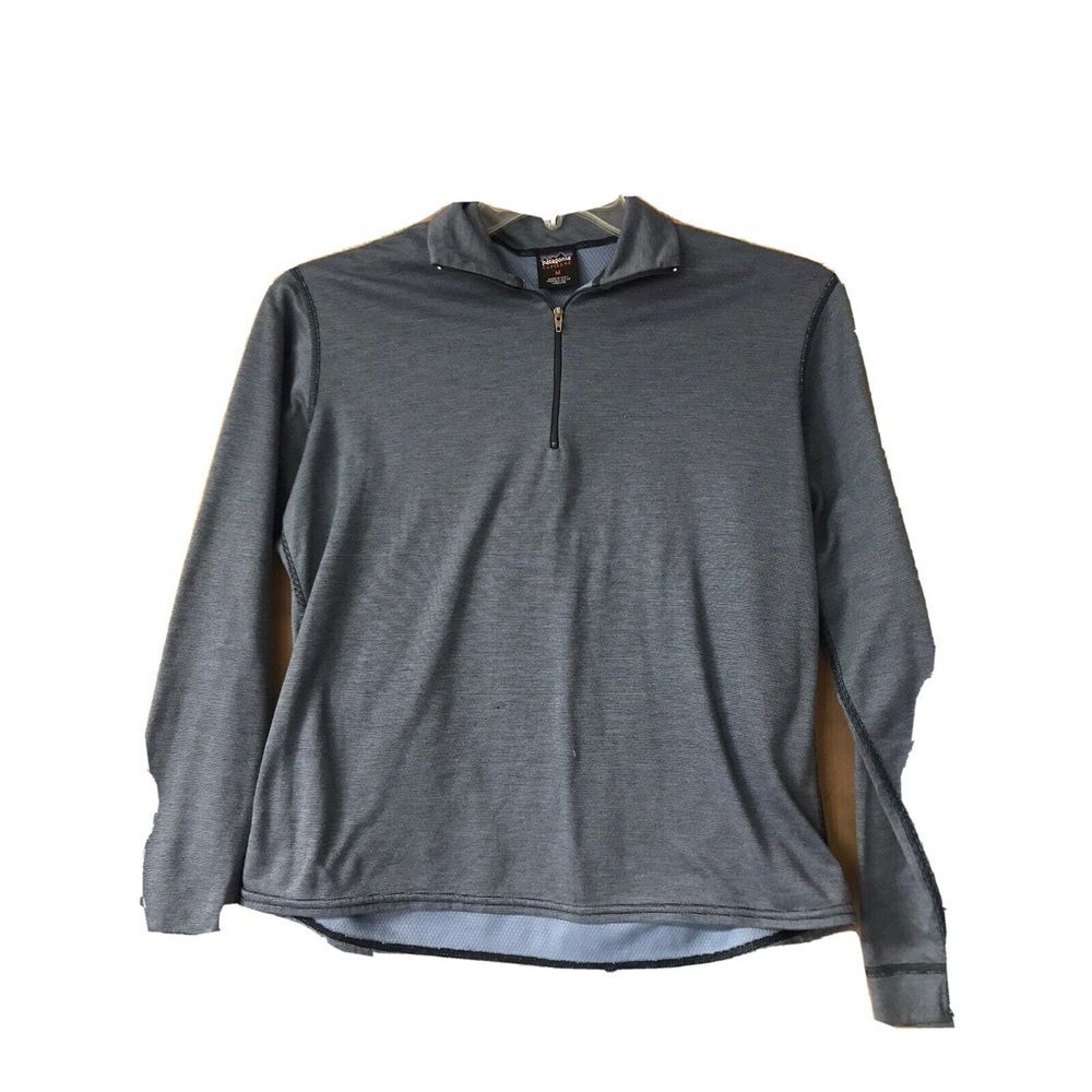 Patagonia Woman's  Med ‎ Blue 1/4 Zip Pullover